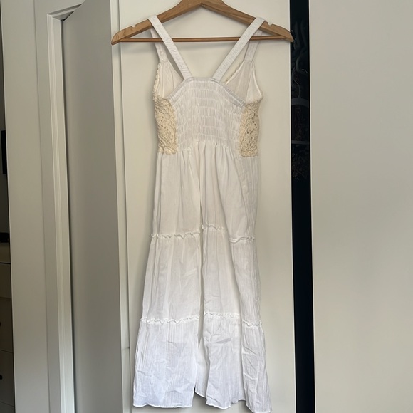 Boho Cottage Core Crochet Dress - Picture 4 of 5